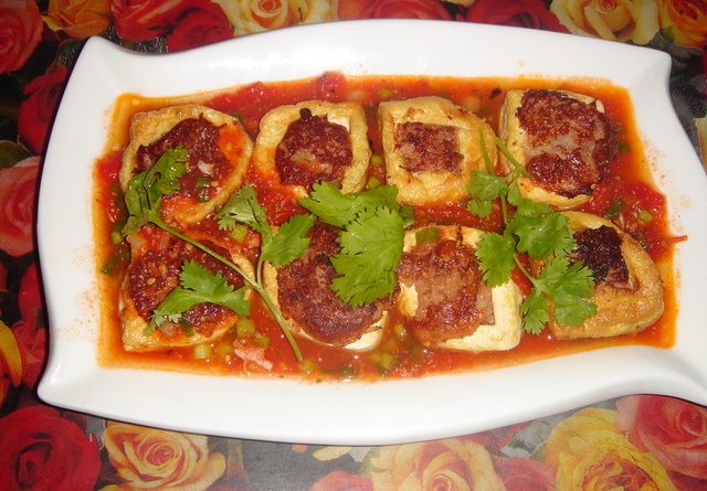 Cách làm món đậu nhồi thịt ngon khó cưỡng tại nhà