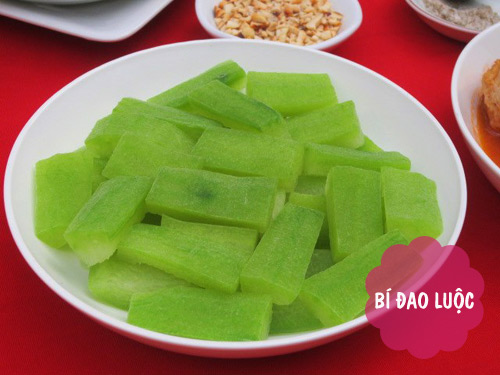 giảm cân bằng bí xanh, bí xanh