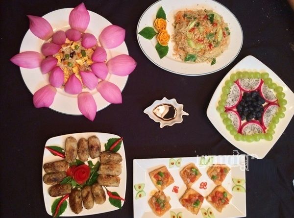 cơm chay, cơm chay rằm tháng 7, cơm chay lễ vu lan