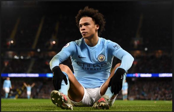 Sane trong màu áo Man City