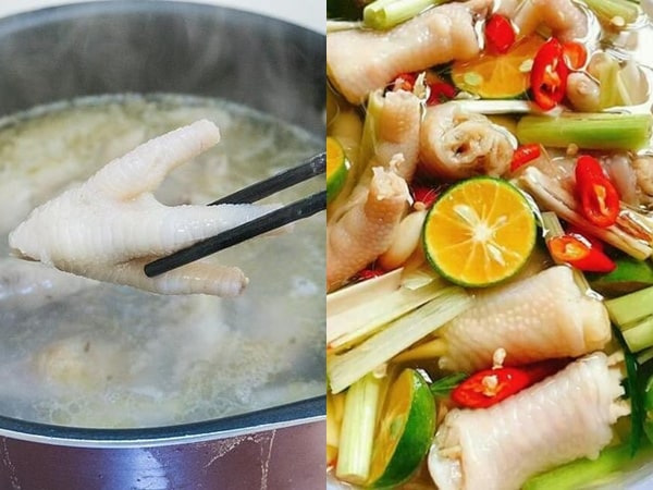 Cách làm chân gà muối sả tắc và cóc non thơm ngon lạ miệng
