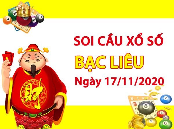 Soi cầu XSBL ngày 17/11/2020
