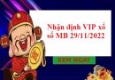 Nhận định VIP xổ số miền Bắc 29/11/2022 thứ 3
