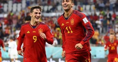 Tin thể thao sáng 24/11: Tây Ban Nha lập kỷ lục tại World Cup 2022