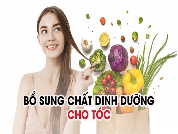 Bổ sung dưỡng chất thiết yếu cho tóc là câu trả lời tóc yếu rụng nhiều phải làm sao 