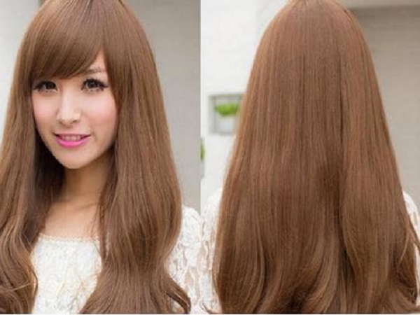 tóc khô xơ nên nhuộm màu gì: Màu nâu socola