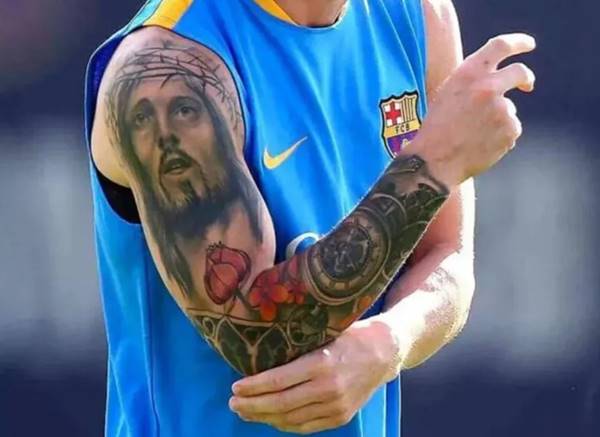 Hình xăm của Messi Hình xăm của Messi