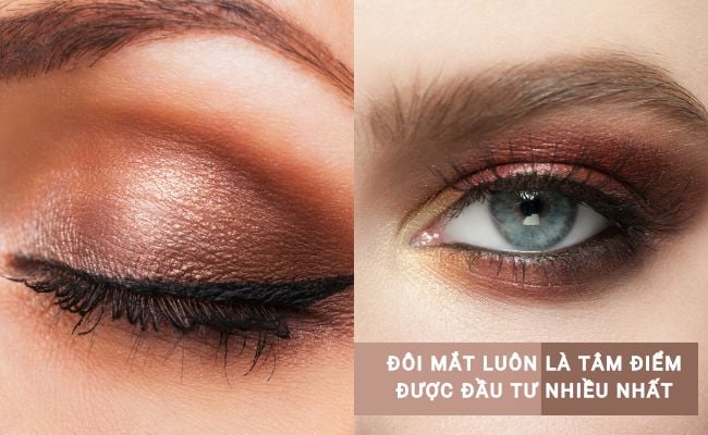 Makeup tone tây quyến rũ cho mắt
