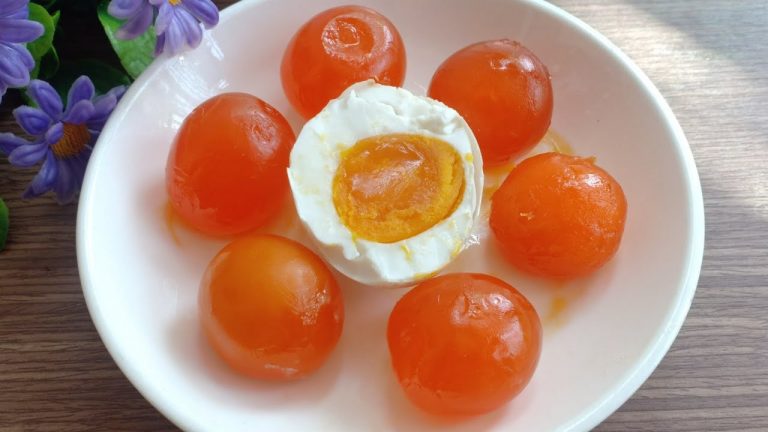 Trứng muối là trứng gì?