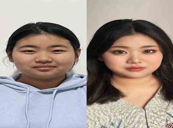 đánh má hồng cho mặt tròn