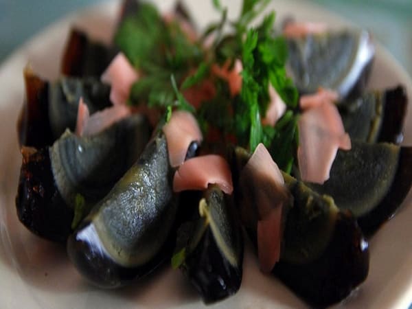 Các món ăn từ trứng bắc thảo