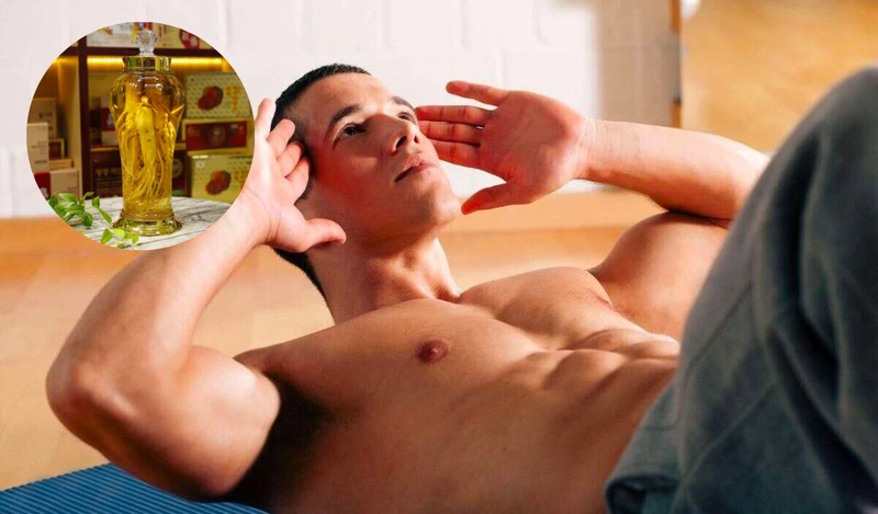 Công dụng của rượu sâm ngâm lâu năm: