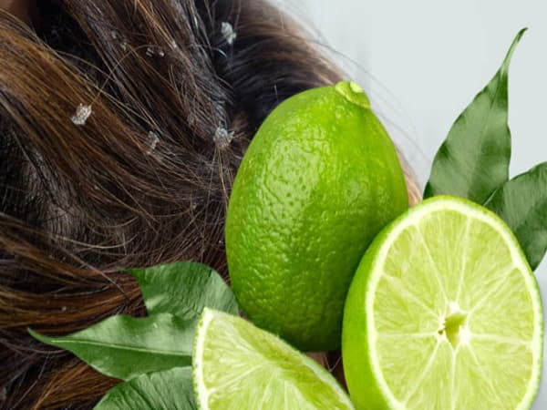 Chăm sóc da đầu cho người sỏi thận bằng chanh