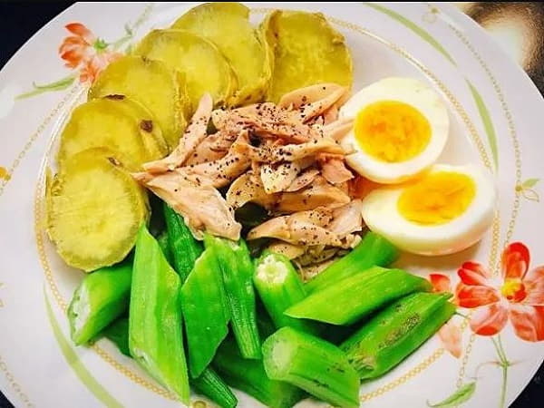 Lưu ý khi ăn khoai lang và trứng gà giảm cân