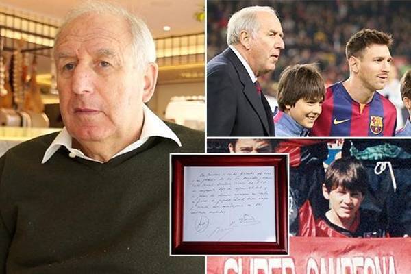 Tuyển trạch viên phát hiện Messi Tuyển trạch viên phát hiện Messi