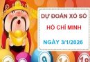 Thần tài dự đoán xổ số Hồ Chí Minh ngày 3/1/2026 Siêu chuẩn