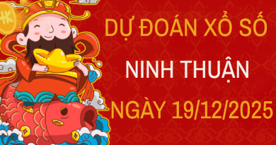 Dự đoán xổ số Ninh Thuận ngày 19/12/2025 thứ 6 siêu chuẩn