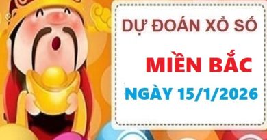 Dự đoán xổ số Miền Bắc ngày 15/1/2026 thứ 5 Chuẩn xác