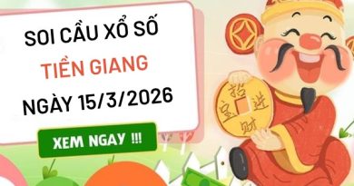Soi cầu xổ số Tiền Giang ngày 15/3/2026 hôm nay siêu VIP