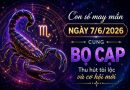 Con số may mắn ngày 7/6 Chủ Nhật cung Bọ Cạp tăng cơ hội